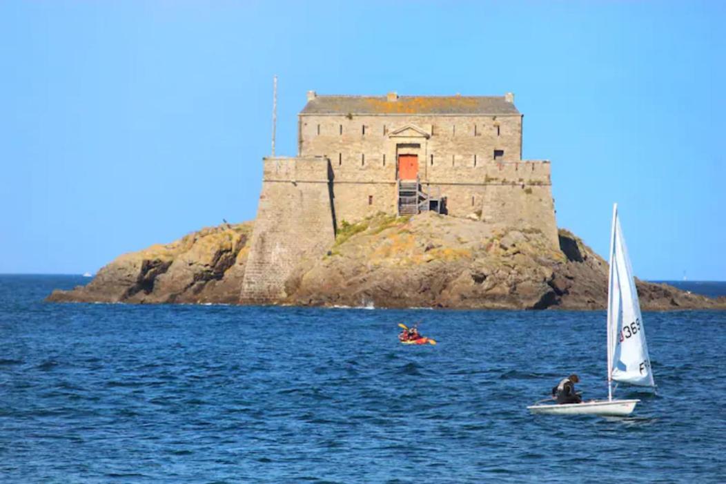 Les Letruns - Appart - 3 Pers - Vue Sur La Mer Saint-Malo Exterior photo